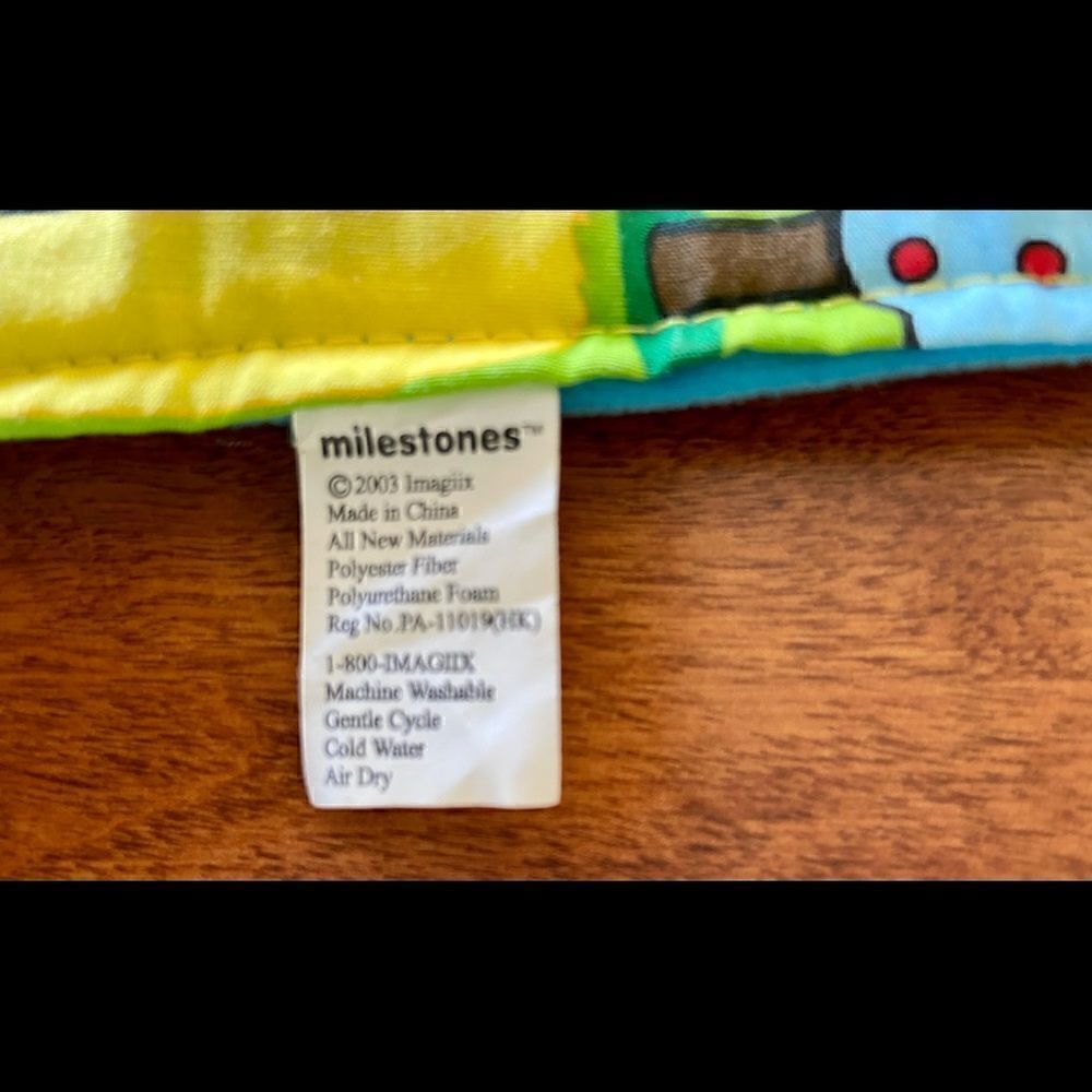 Milestones Playmat Game Developmental Changing Pad - Picture 7 of 7